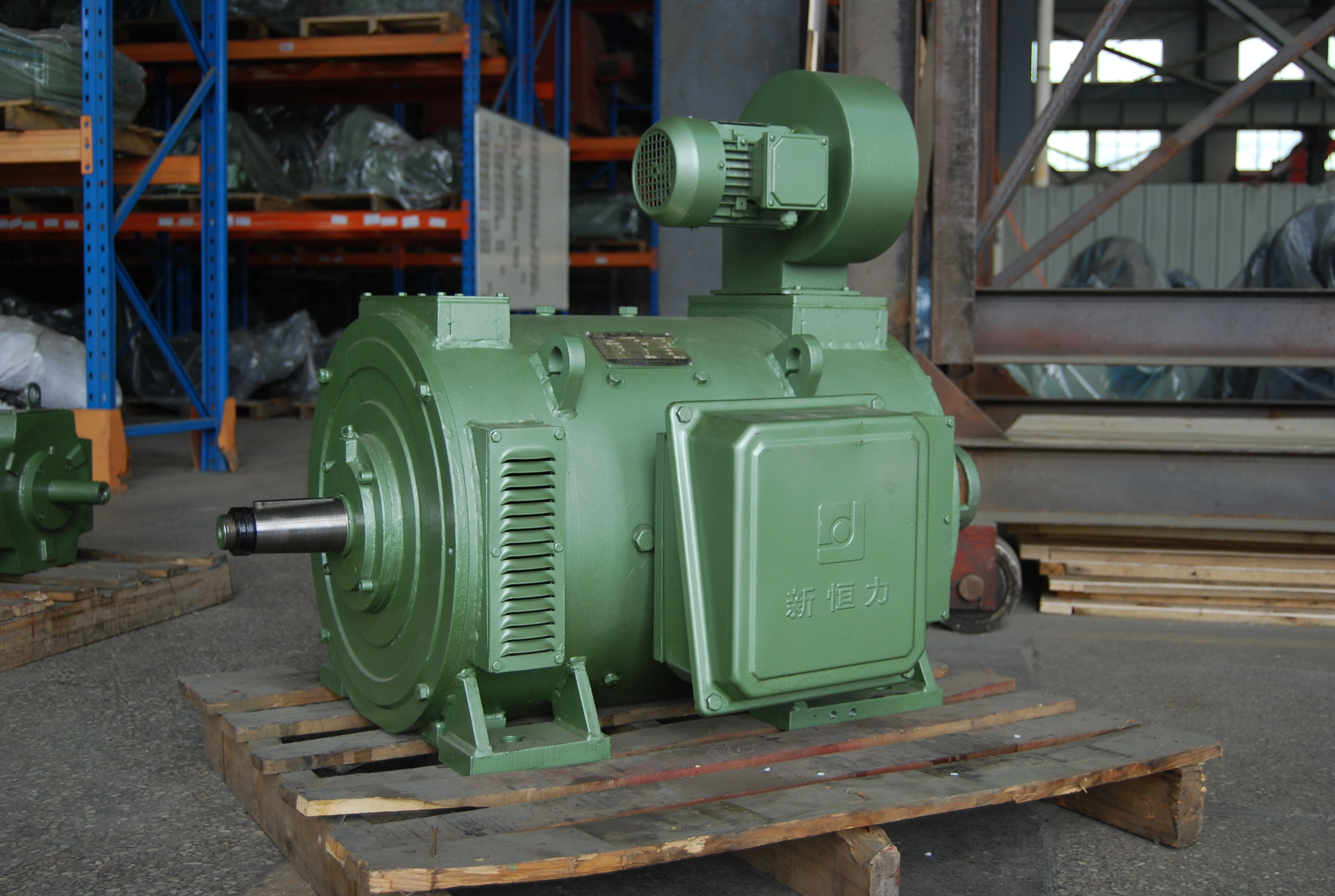 High Temperature Field Weakening DC Motor For Hoist